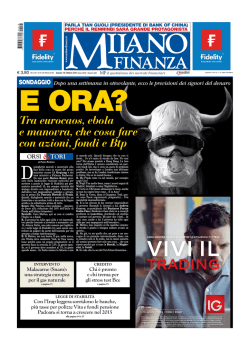 Milano Finanza 205, 18 ottobre 2014
