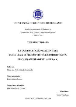 View/Open - Aisberg - Università degli studi di Bergamo