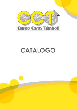 CATALOGO - Centro Carta Trimboli