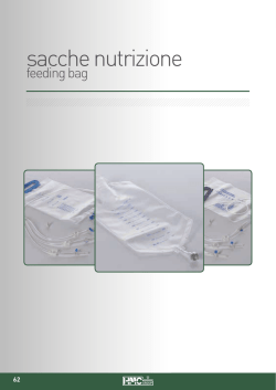 sacche nutrizione