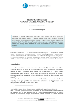 Download Documento - Diritto penale contemporaneo