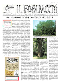 Fogliaccio&raquo; n. 71 aprile 2014