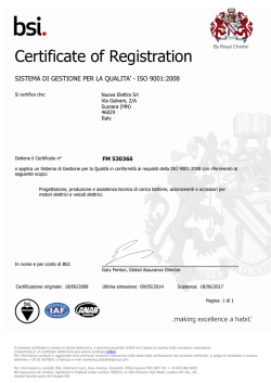 Certificate of Registration