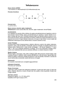 Teflubenzuron - Prontuario Muccinelli