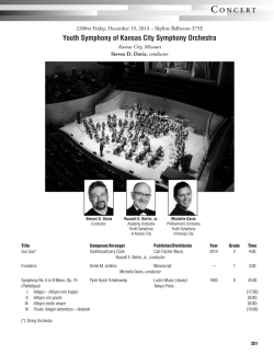 Concert Program - Midwest Clinic