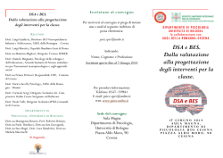 Convegno DSA e BES - Lauree e Lauree Magistrali