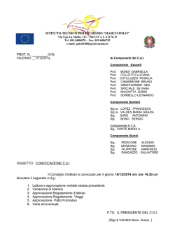 Consiglio di_Istituto 16-12-2014