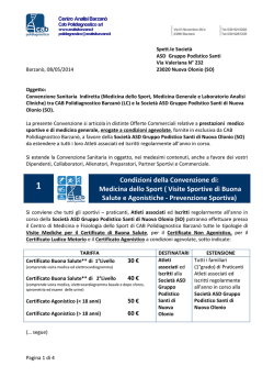 Convenzione - Trail del Viandante