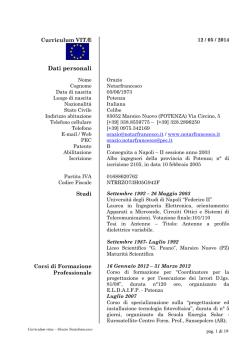 Curriculum Vitae