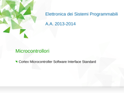 Cortex microcontroller software interface standard