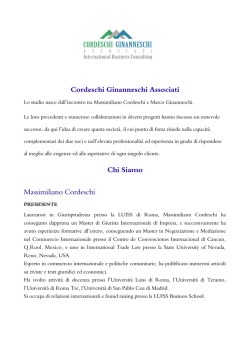 presentazione azienda pdf - Marco Ginanneschi &ndash; Dottore