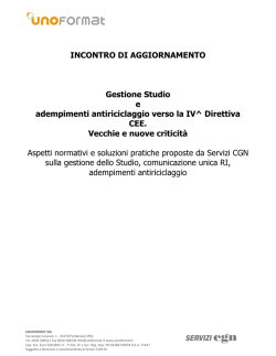 FPC - 06/11/14 - Convegno Unoformat