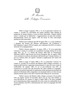 DM 31 gennaio 2014 sul CEC