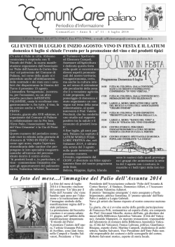 impaginato n. 10i - 6 luglio 2014.qxd