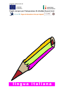 lingua italiana - associazione Tolb&agrave;