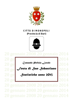 anno 2013 - Comune di Monopoli