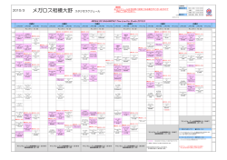 メガロス相模大野 スタジオスケジュール