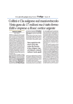 Collini e Cla salgono sul maxi-svincolo Vinta gara