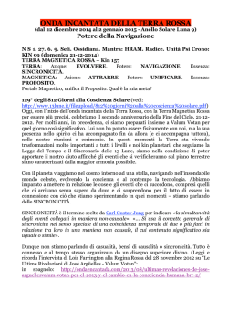 ONDA INCANTATA DELLA TERRA ROSSA