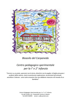 Bioasilo del Carpanedo Centro pedagogico sperimentale