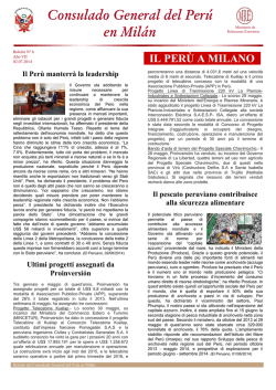 Bolet&iacute;n, junio 2014 - Ministerio de Relaciones Exteriores