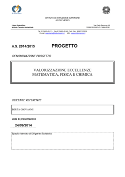 Eccellenze - Istituto di Istruzione Superiore "Aldo Moro"