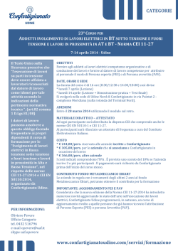 addetti svolgimento di lavori elettrici in bt sotto tensione e fuori