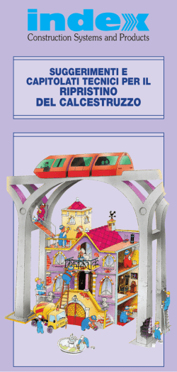 RIPRISTINO DEL CALCESTRUZZO