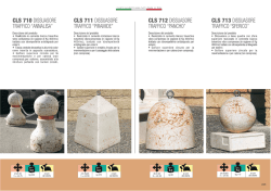 CLS 713 DISSUASORE TRAFFICO &ldquo;SFERICO&rdquo;