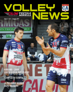 Scarica il pdf - Olimpia Pallavolo Bergamo