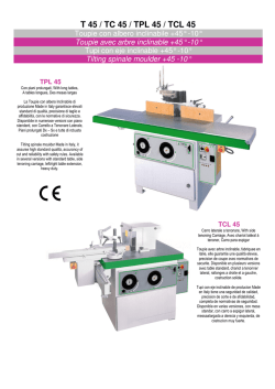 T 45 / TC 45 / TPL 45 / TCL 45