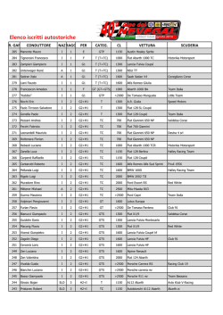 Elenco Iscritti Storiche