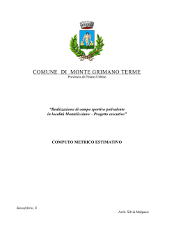 cme campo - Comune di Montegrimano