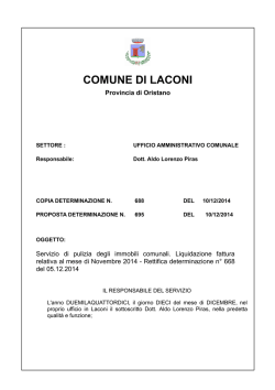 COMUNE DI LACONI