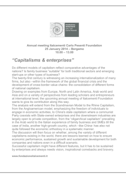 Conference program and speakers CV