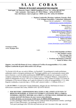 Il documento - SLAI Cobas