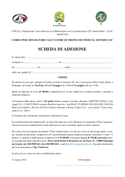 Corso cic - atc2trevignano