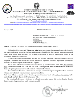 10-circolare CIC - Ipssar Alberghiero Molfetta