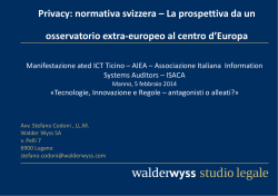 Presentazione Avv. Codoni