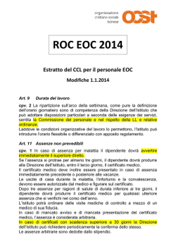 Volantino modifiche ROC EOC 2014