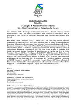 - Nuovo CdA - nomine_bozza_30 luglio 2014