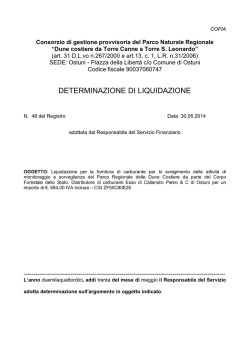 Dune costiere da Torre Canne