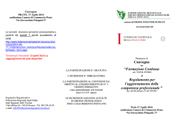 Brochure - Federazione Ingegneri Toscana