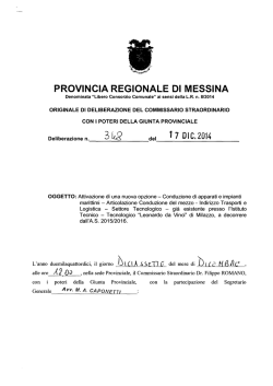 PROVINCIA REGIONALE DI MESSINA