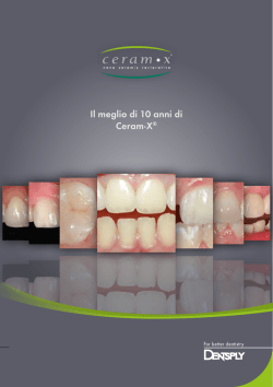 Il meglio di 10 anni di Ceram&middot;X&reg;