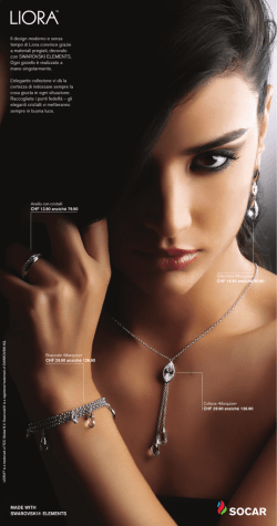 Il design moderno e senza tempo di Liora convince grazie a