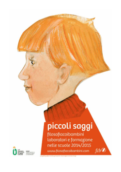 progetto filosofiacoibambini 2014-15