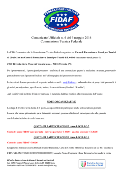 A questo link &egrave; possibile scaricare il programma integrale