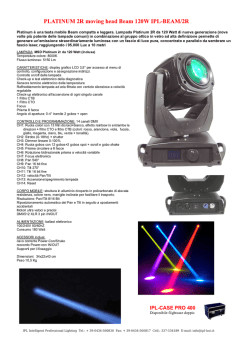 Aggiornamento luci 2014