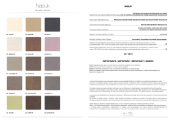 NABUK 04 / 2014 IMPORTANTE / IMPORTANT